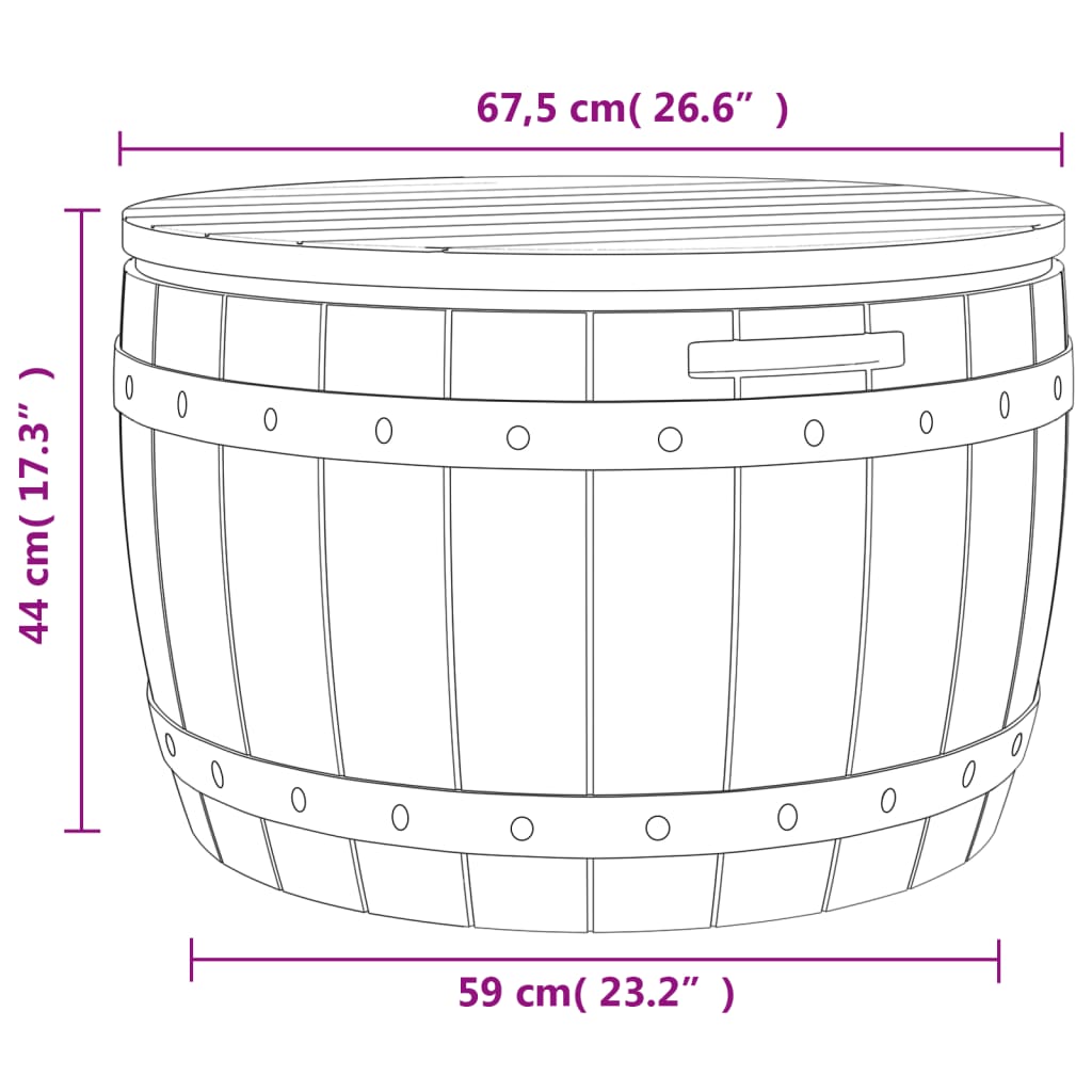 Tuinbox 3-In-1 Polypropeen