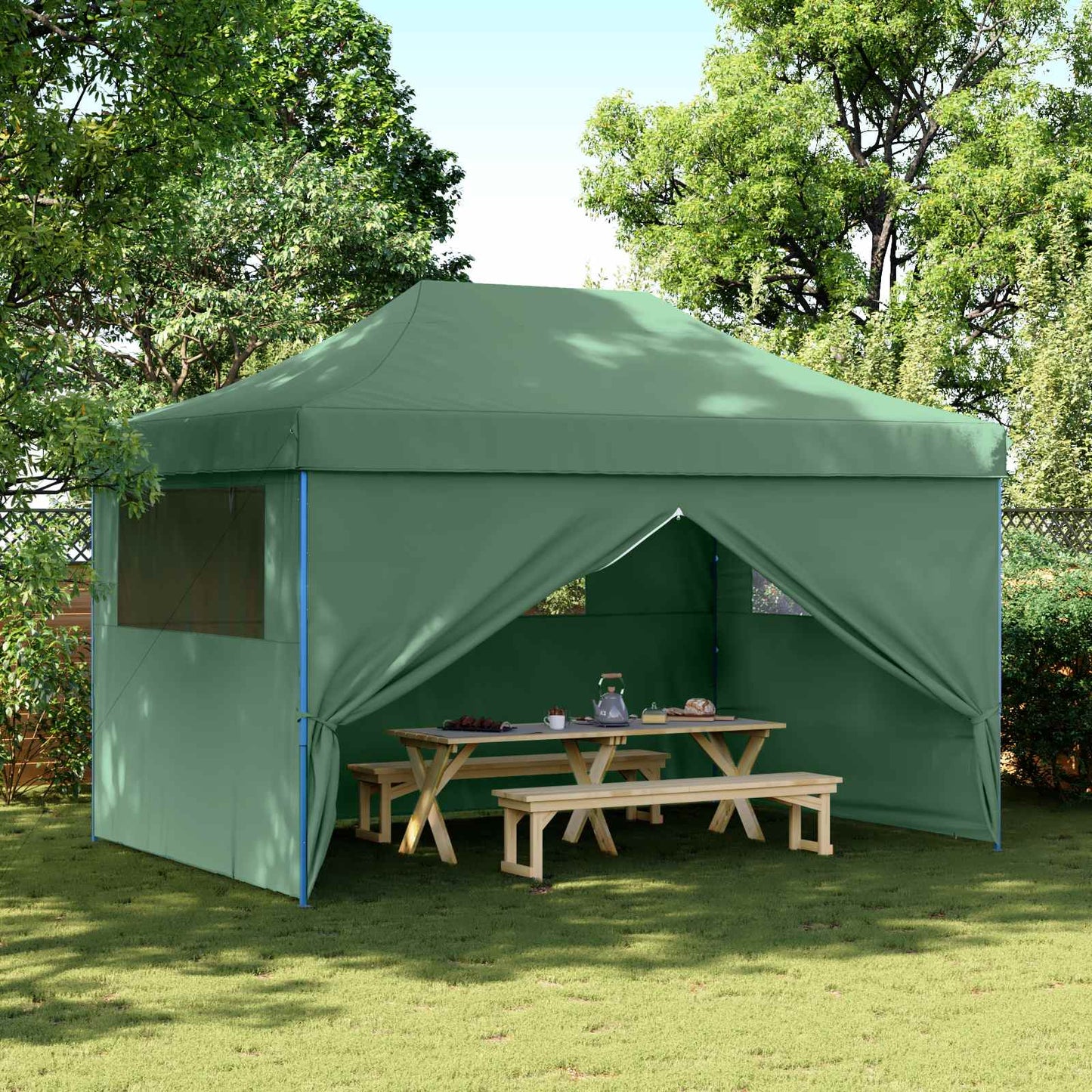 Partytent Inklapbaar Pop-Up Groen