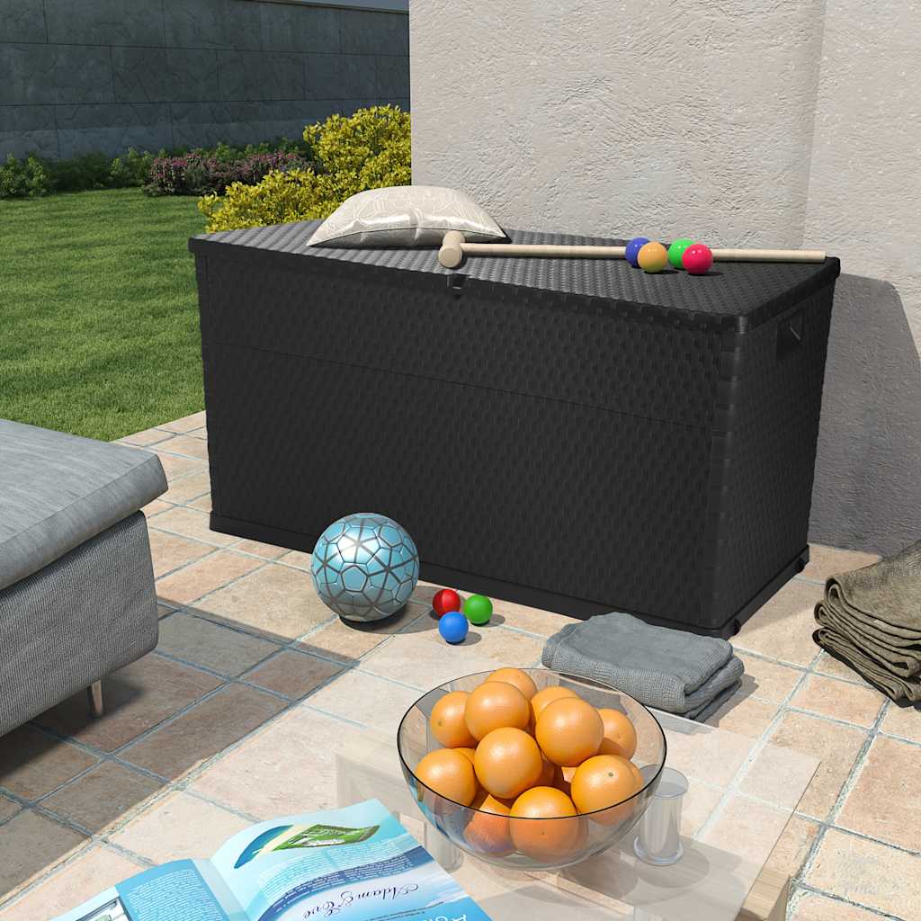 Tuinbox 120X56X63 Cm Polypropeen Rattan Kleurig