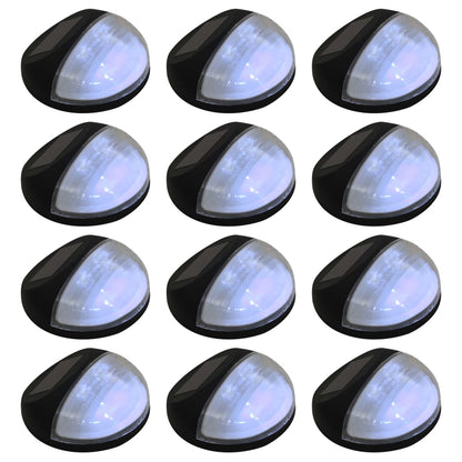 Led-Wandlampen Solar Rond 12 St