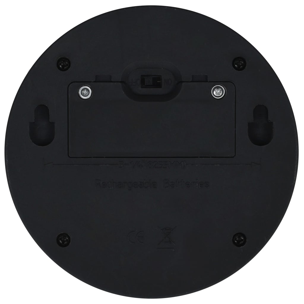 Led-Wandlampen Solar Rond 12 St