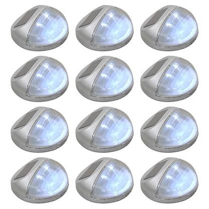 Led-Wandlampen Solar Rond 12 St