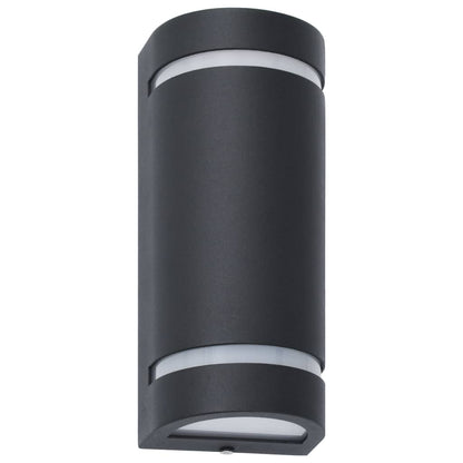 Buitenwandlampen 35 W Halfrond Zwart