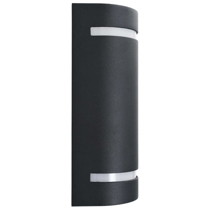 Buitenwandlampen 35 W Halfrond Zwart