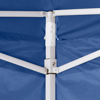 Partytent Inklapbaar 2X2 M Staal Blauw