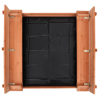 Zandbak 95X90X15 Cm Vurenhout