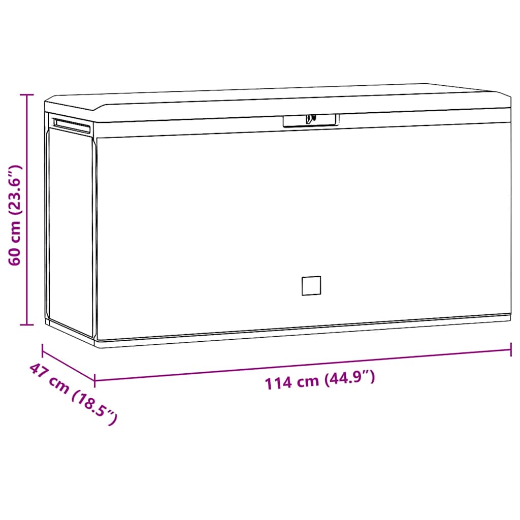 Tuinbox 114X47X60 Cm