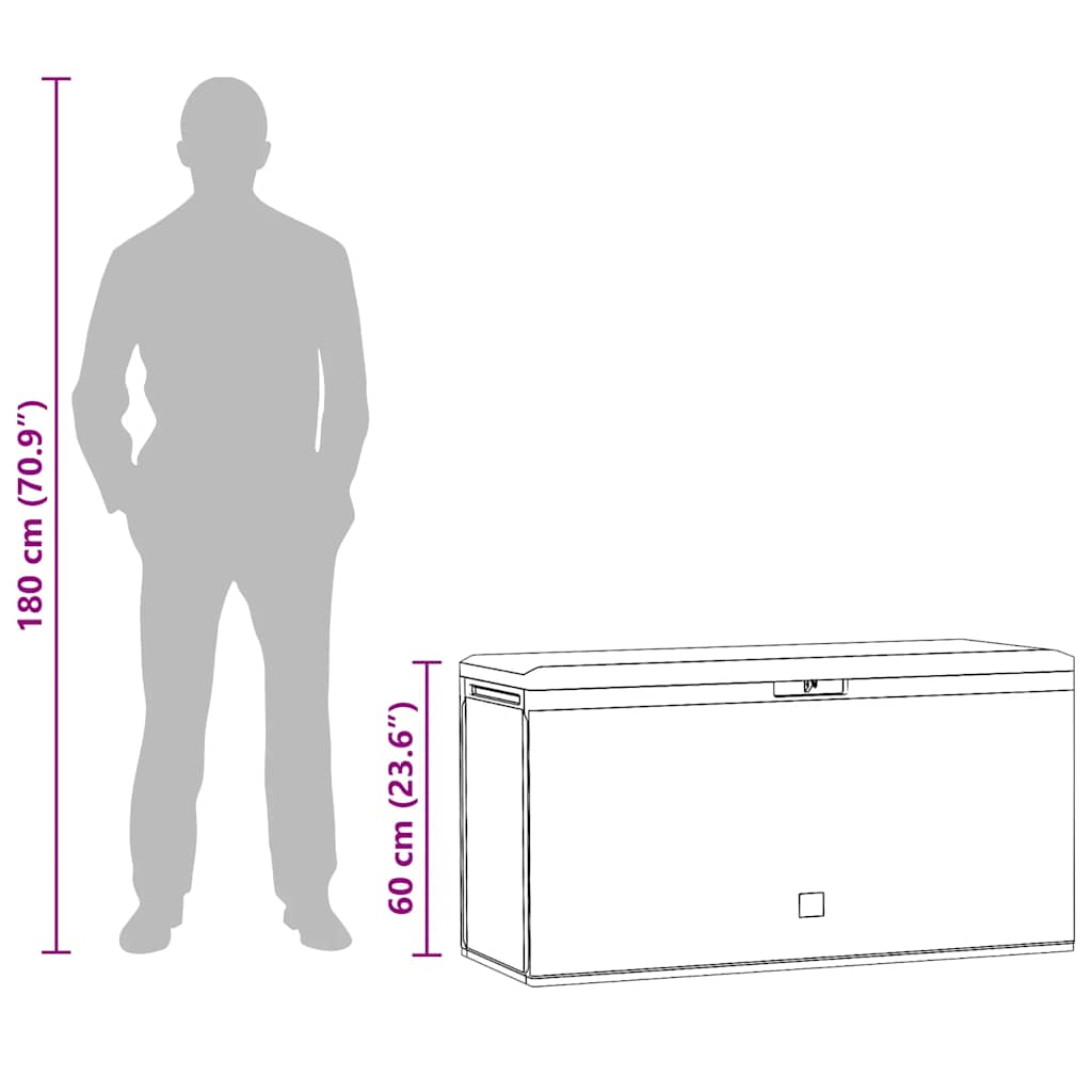Tuinbox 114X47X60 Cm