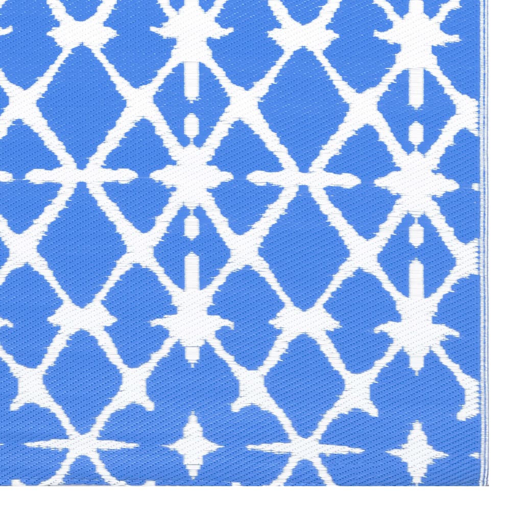 Buitenkleed Arakil Pp Blauw En Wit