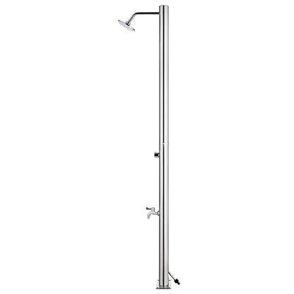 Buitendouche 215 Cm Roestvrij Staal