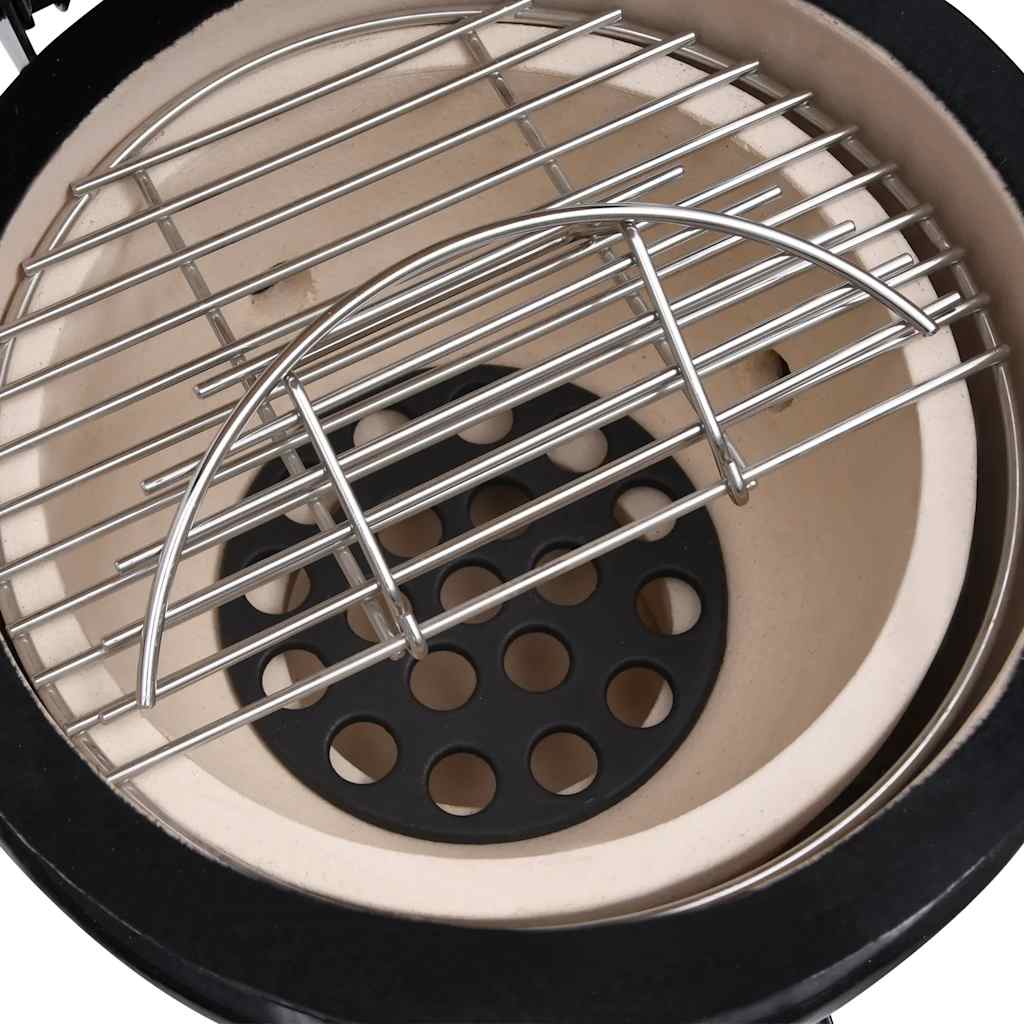 Kamado Barbecue 2-In-1 56 Cm Keramiek
