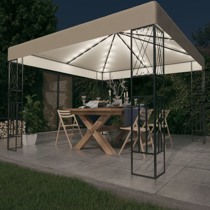Prieel Met Led-Lichtslinger Stof