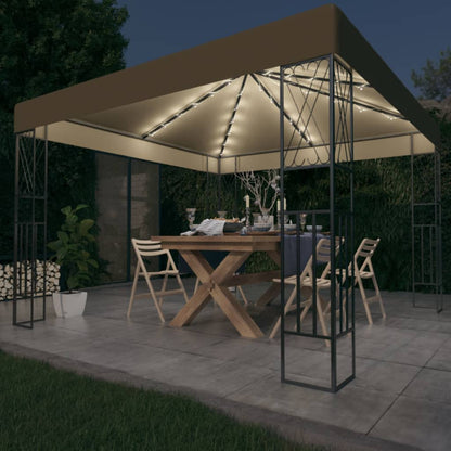Prieel Met Led-Lichtslinger Stof