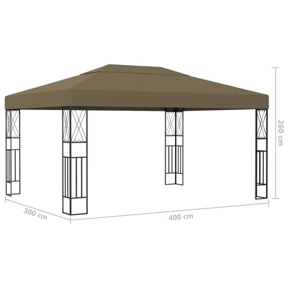 Prieel Met Led-Lichtslinger Stof