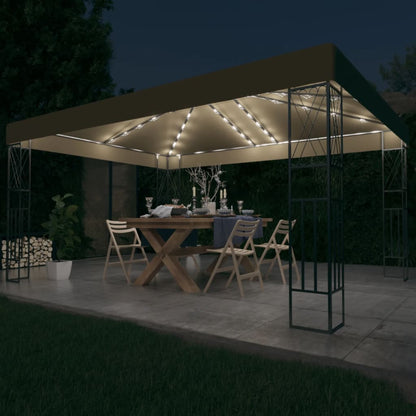Prieel Met Led-Lichtslinger Stof