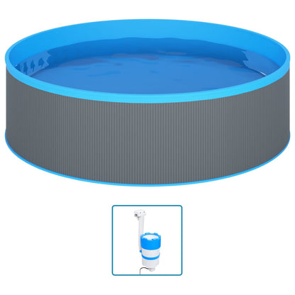 Splasher Pool Met Hangende Skimmer En Pomp 350X90 Cm