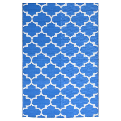 Buitenkleed Arakil 190X290 Cm Polypropeen Blauw Blauw