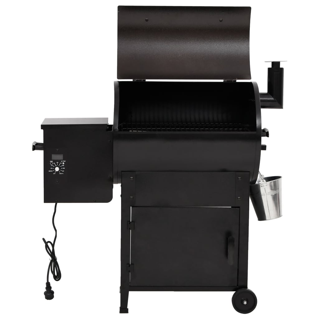 Pelletbarbecue 104 Cm Ijzer Zwart