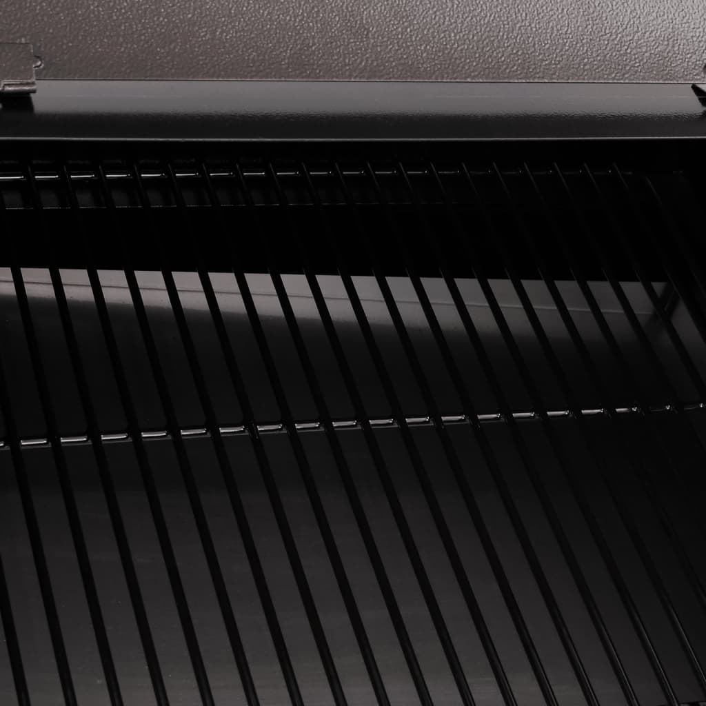 Pelletbarbecue 104 Cm Ijzer Zwart