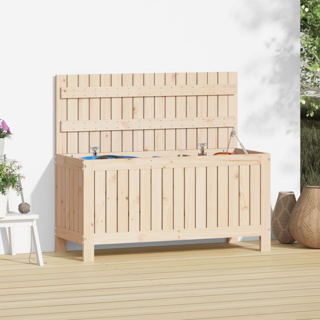 Tuinbox 108X42,5X54 Cm Massief Grenenhout Grijs