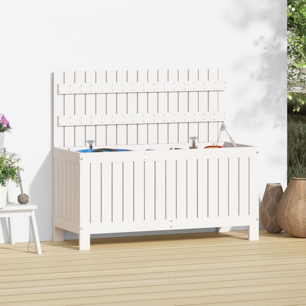 Tuinbox 108X42,5X54 Cm Massief Grenenhout Grijs
