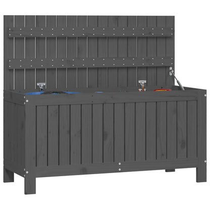 Tuinbox 108X42,5X54 Cm Massief Grenenhout Grijs
