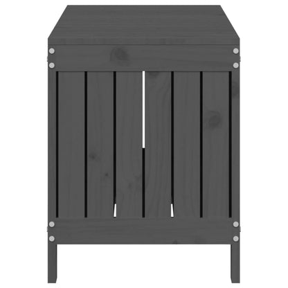 Tuinbox 108X42,5X54 Cm Massief Grenenhout Grijs