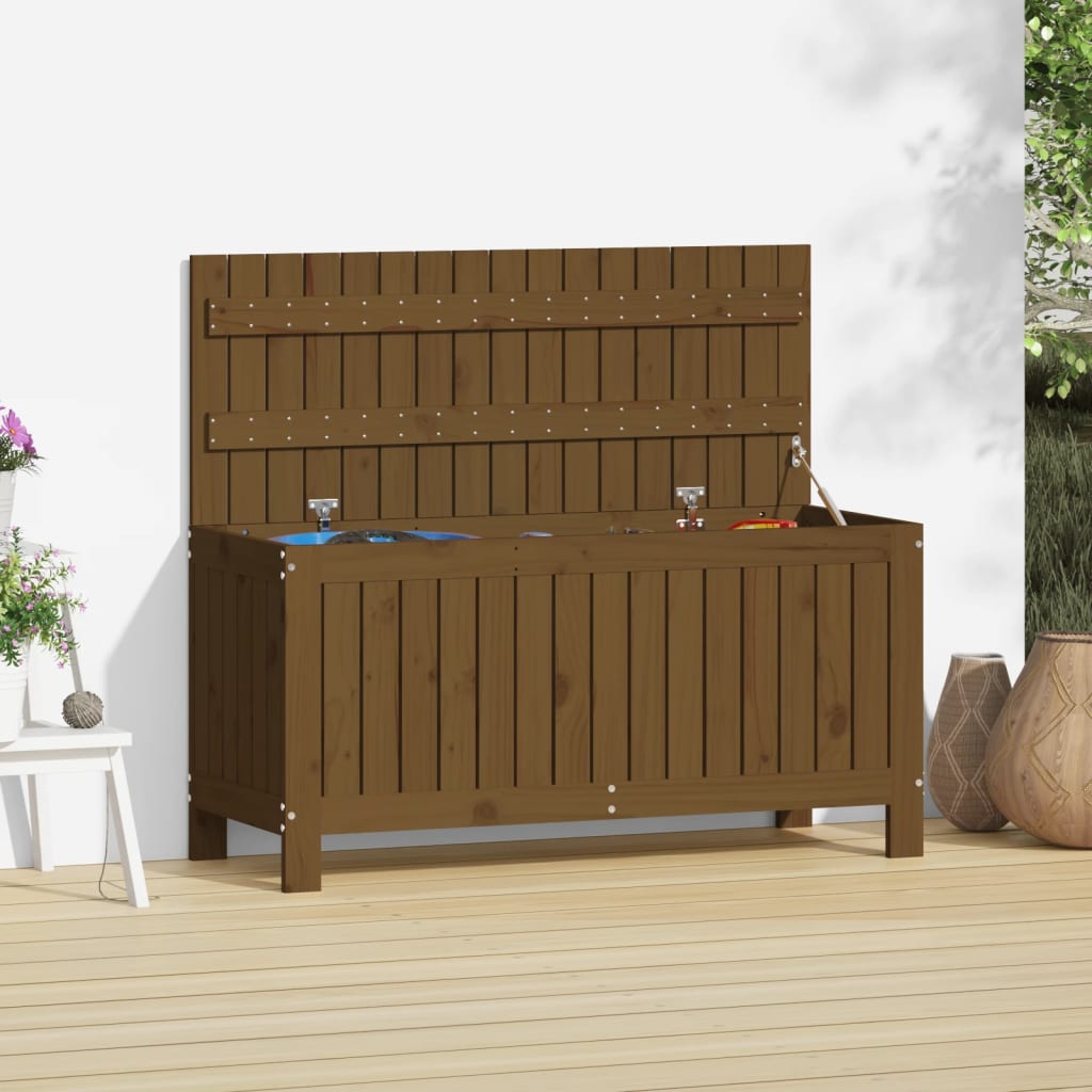 Tuinbox 108X42,5X54 Cm Massief Grenenhout Grijs