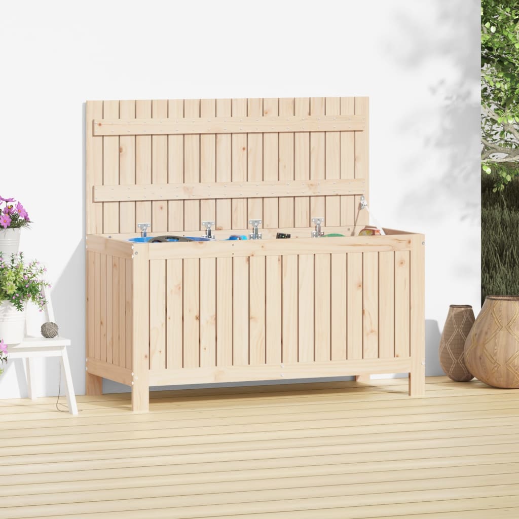 Tuinbox 108X42,5X54 Cm Massief Grenenhout Grijs