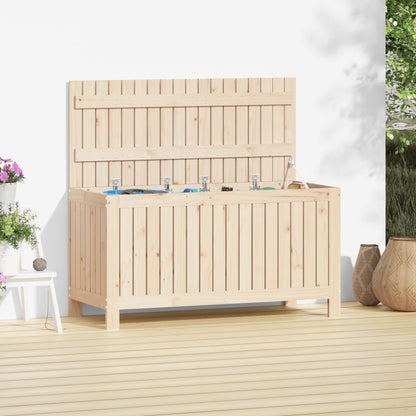 Tuinbox 108X42,5X54 Cm Massief Grenenhout Grijs