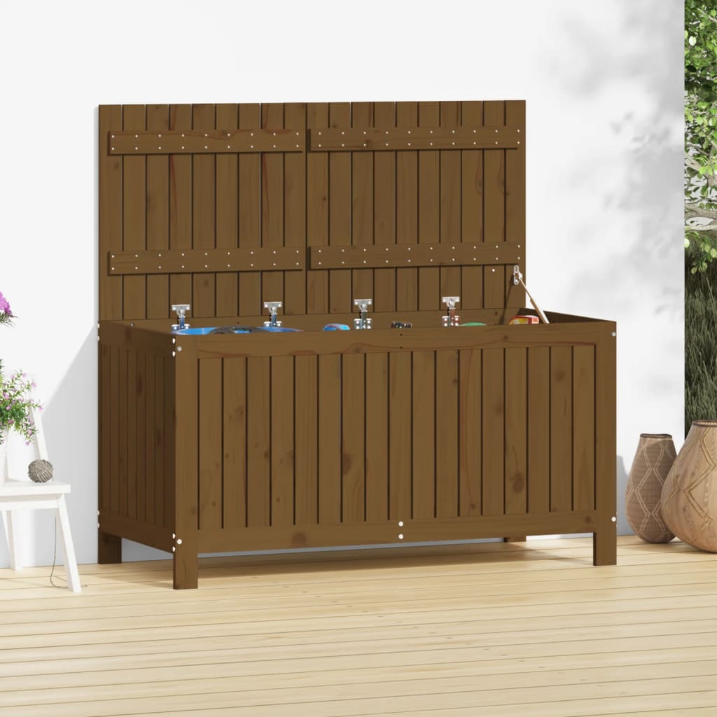 Tuinbox 108X42,5X54 Cm Massief Grenenhout Grijs