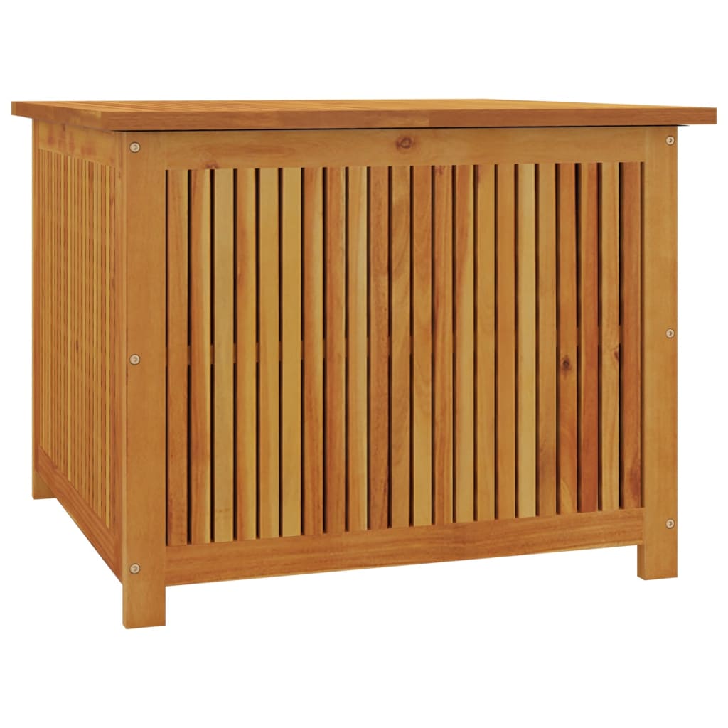 Tuinbox 75X75X58 Cm Massief Acaciahout Donkergroen