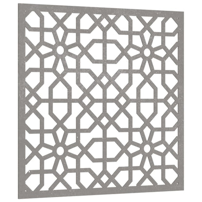 Wanddecoratie Tuin Moors Ontwerp 55X55 Cm Cortenstaal