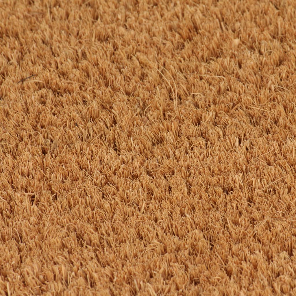 Deurmat Getufte Kokosvezel Naturel