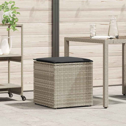 Kussenbox Met Opslag 50 X 50 X 50 Cm Poly Rattan