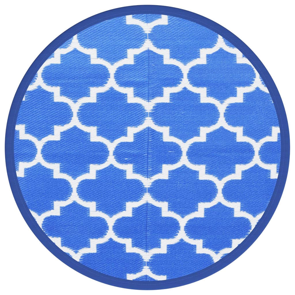 Buitenkleed Arakil Ø160 Cm Polypropeen Blauw