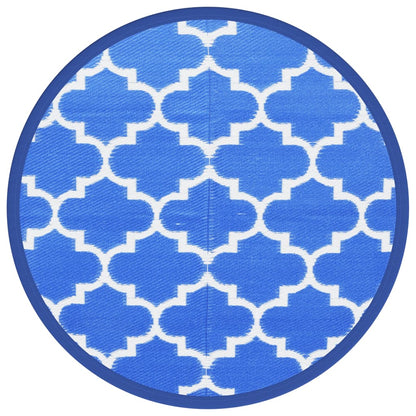 Buitenkleed Arakil Ø160 Cm Polypropeen Blauw