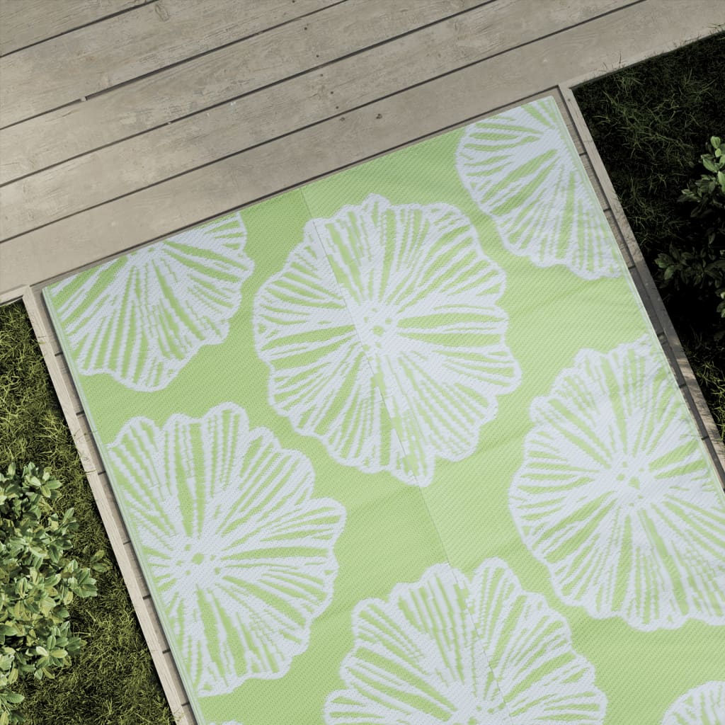Buitenkleed Arakil Ø120 Cm Polypropeen Groen Lichtgroen