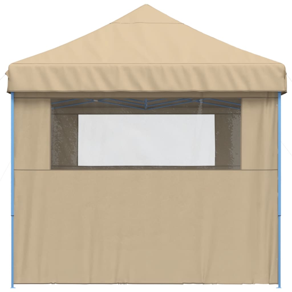 Partytent Inklapbaar Pop-Up Beige