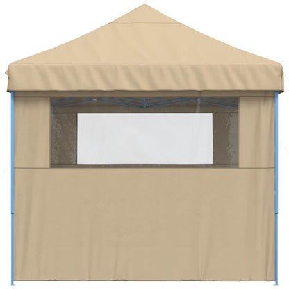Partytent Inklapbaar Pop-Up Beige