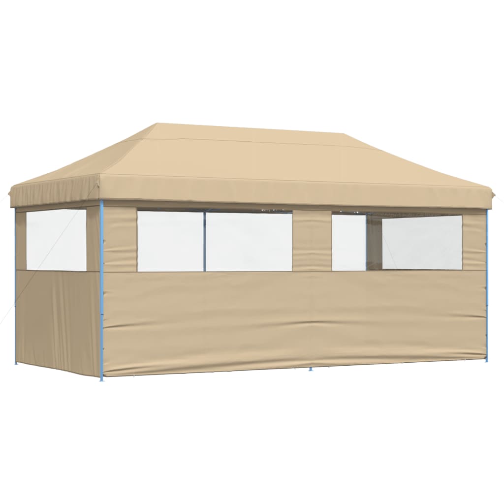 Partytent Inklapbaar Pop-Up Beige