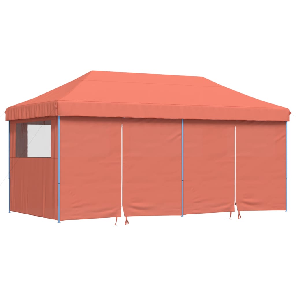 Partytent Inklapbaar Pop-Up Kleurig Terracotta