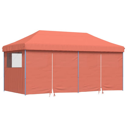 Partytent Inklapbaar Pop-Up Kleurig Terracotta