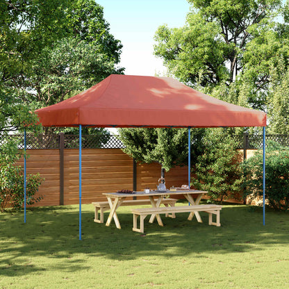 Partytent Inklapbaar Pop-Up 440X292X315 Cm Terracotta