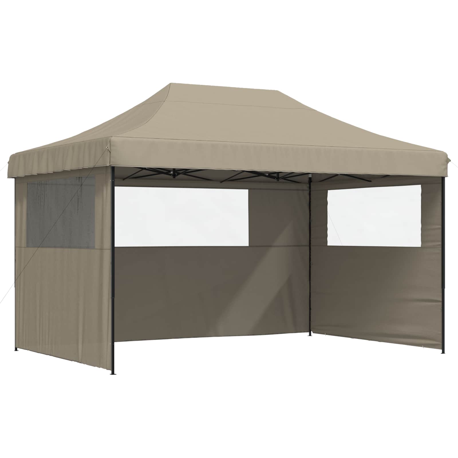 Partytent Inklapbaar Pop-Up Taupe