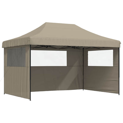 Partytent Inklapbaar Pop-Up Taupe