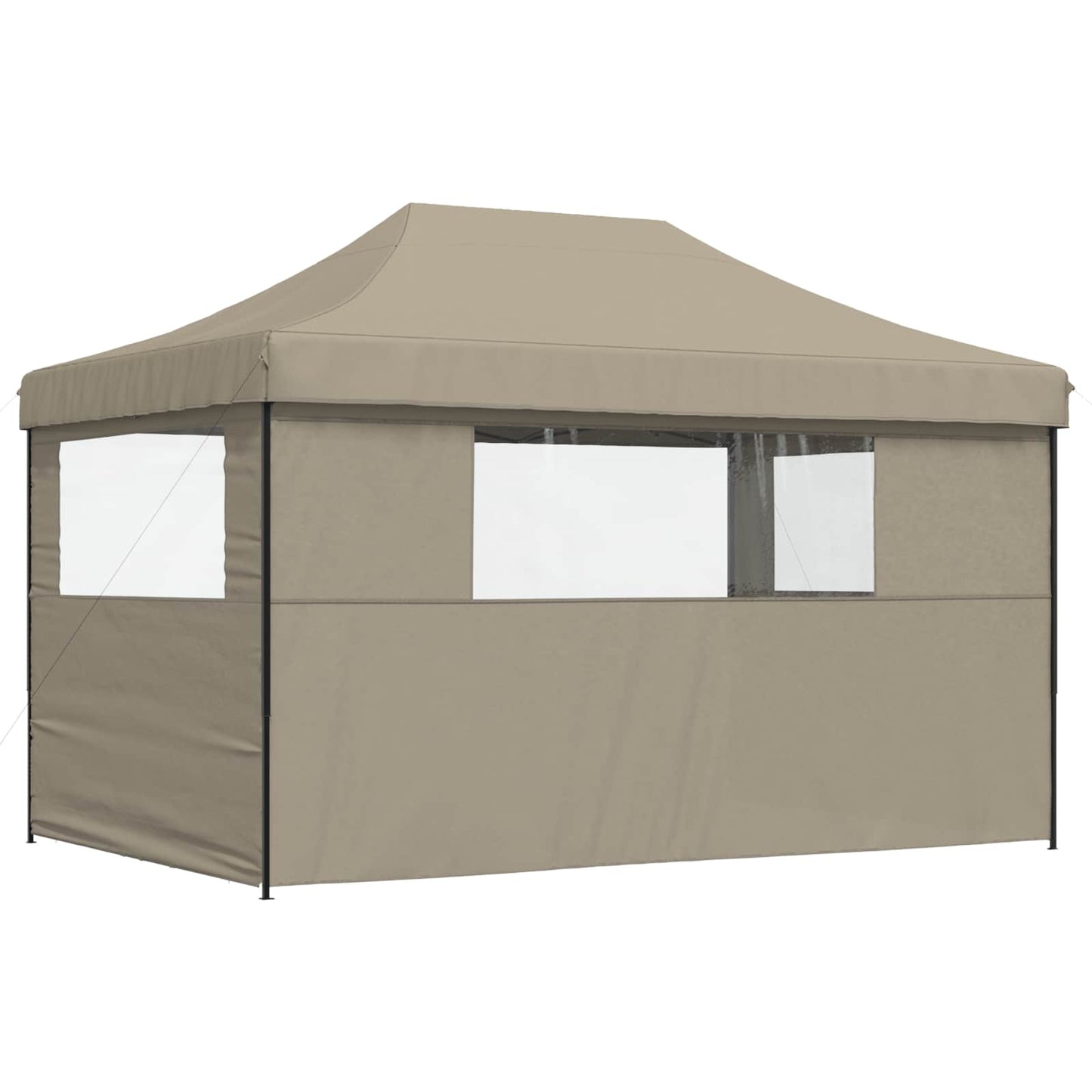 Partytent Inklapbaar Pop-Up Taupe