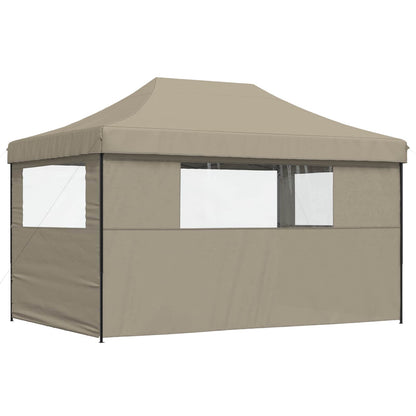 Partytent Inklapbaar Pop-Up Taupe