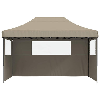 Partytent Inklapbaar Pop-Up Taupe