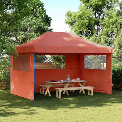 Partytent Inklapbaar Pop-Up Kleurig Terracotta